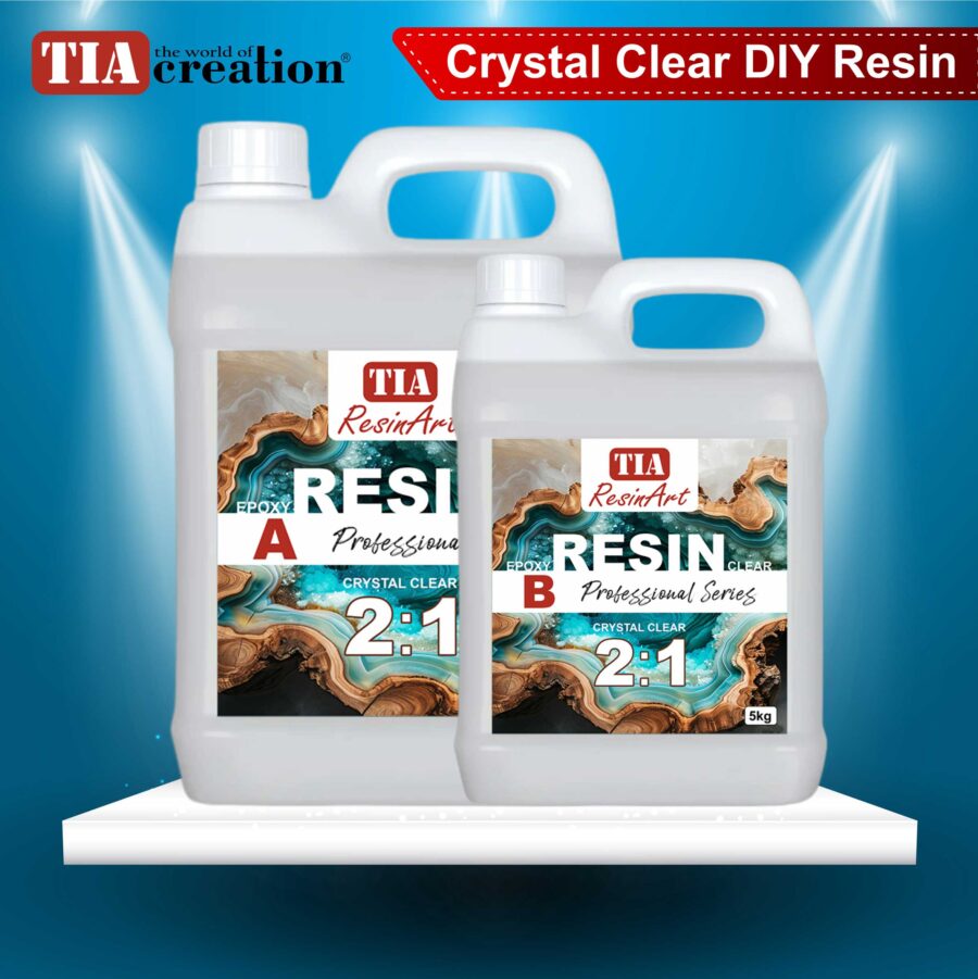 10kg Resin 5kg Hardner - Crystal Clear resin 2:1