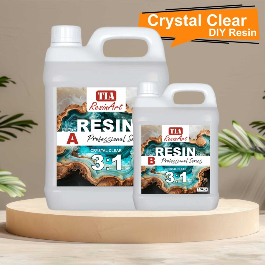 15kg Resin 5kg Hardner - Crystal Clear resin 3:1