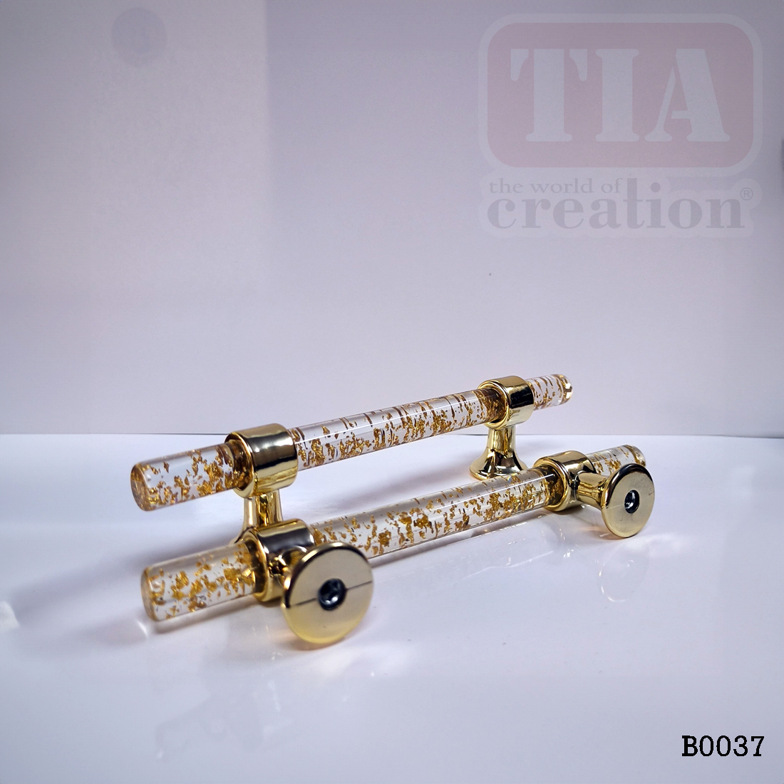 Translucent Resin Handle Set For Art Projects