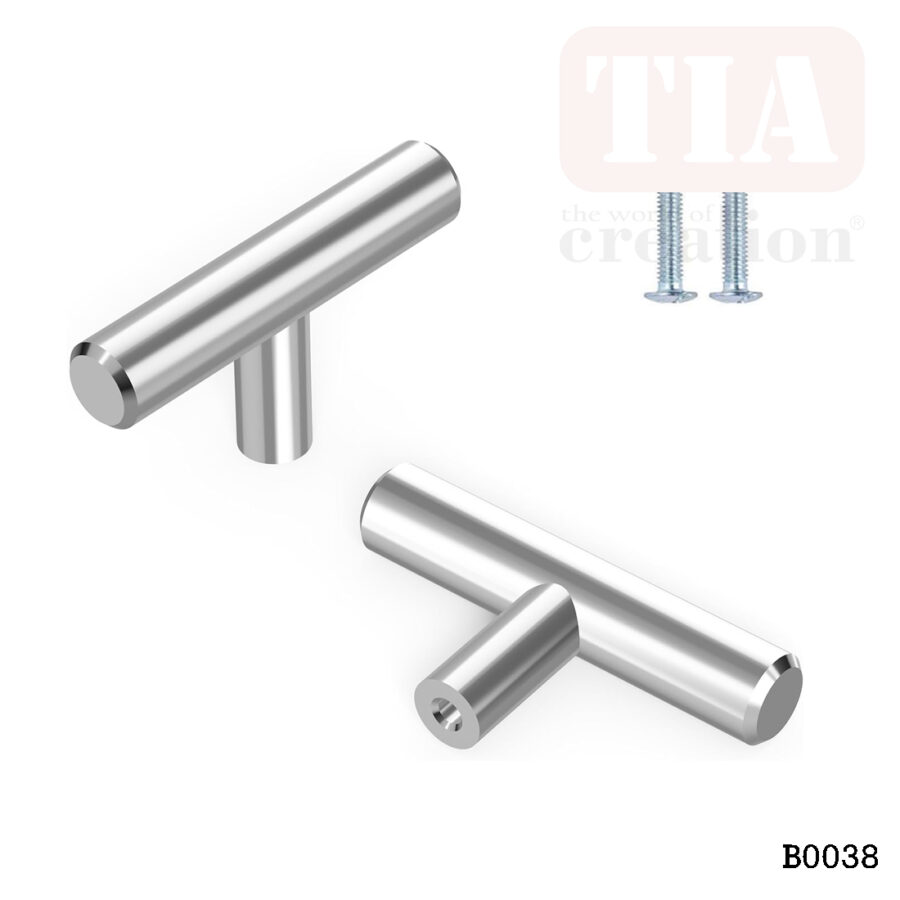 HANDLE SILVER SMALL 2PC SET 5-10 (B0038)