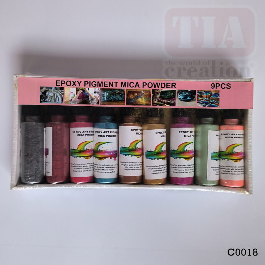 PIGMENT MICA POWDER 9 COLOR SET