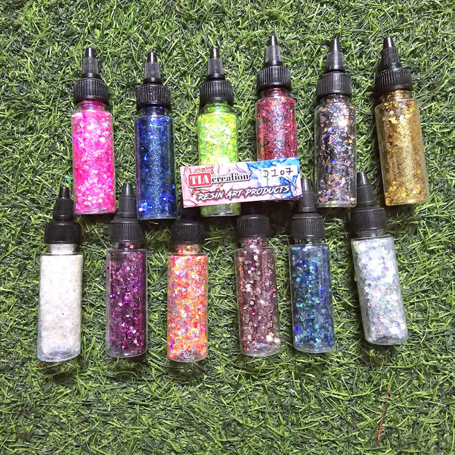 EPOXY GLITTER 12PC SET (D0107)