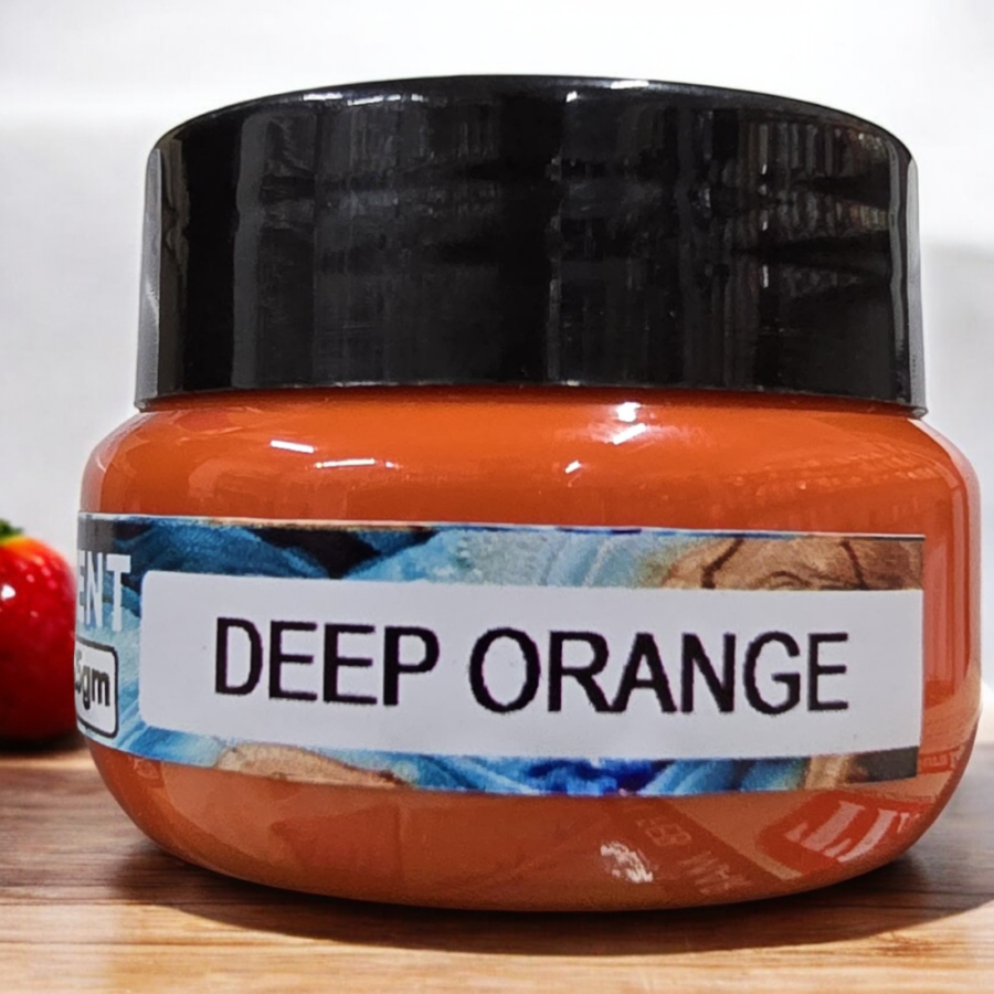 Plain Pigment for Resin art (DEEP ORANGE)