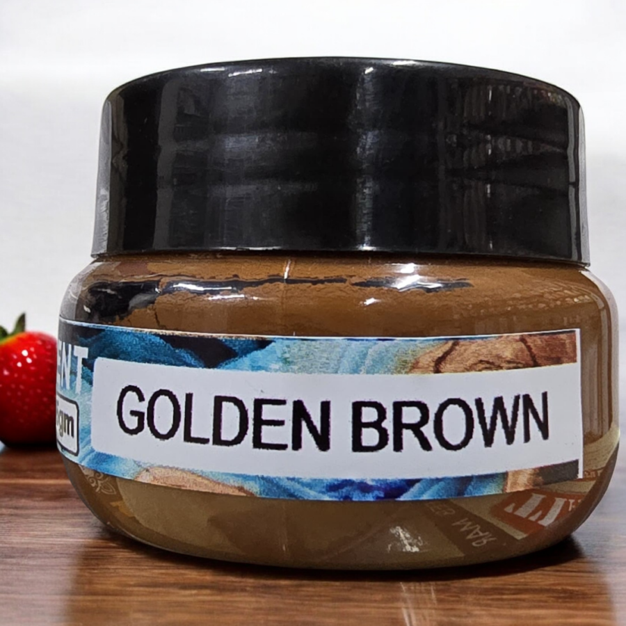 Plain Pigment for Resin art (GOLDEN BROWN)