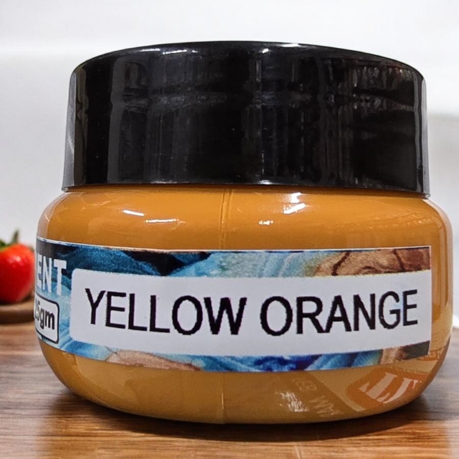 Plain Pigment for Resin art (YELLOW ORANGE)