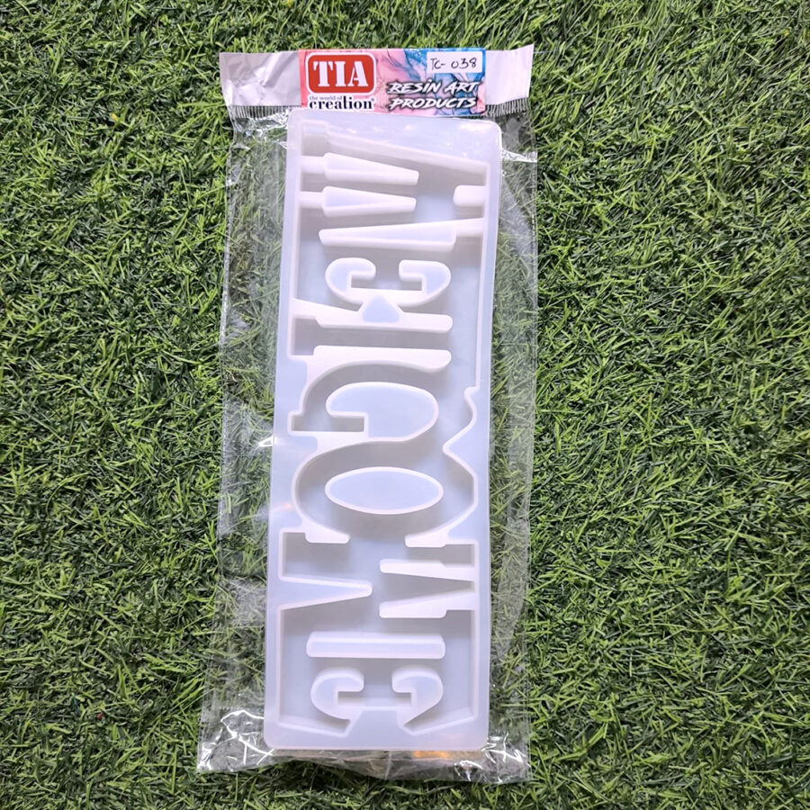 Welcome Mould 28x10 Cm 20mm Depth (TC038)