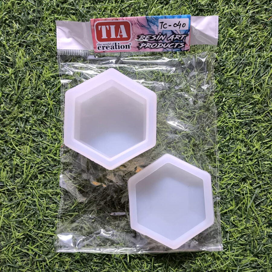 Gift Box Hexagon Mould 8x9Cm 40Mm Depth (TC040)