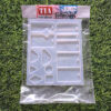 Keychain and Pendant 13 Cavity 15x12cm 5mm Depth Silicon Mould (TC092) - Product Image