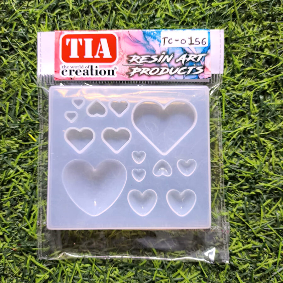 14 cavity heart small (TC0156)