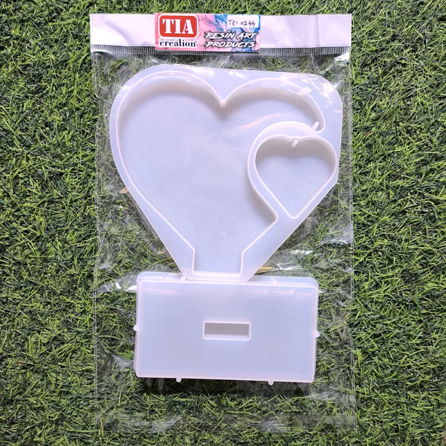 Heart with stand mould 9inchs (TC0244)