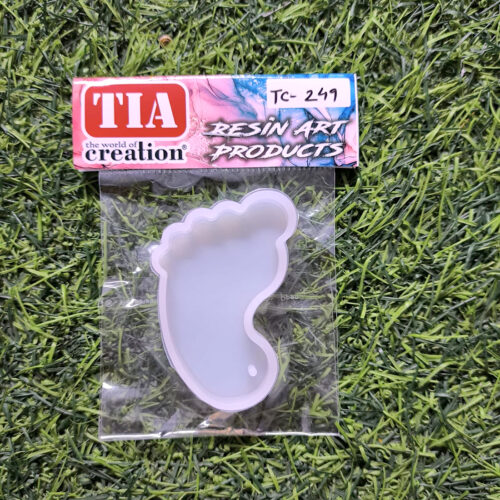 Keychain Foot 2Inch SIlicon Mould (TC249) - Product Image