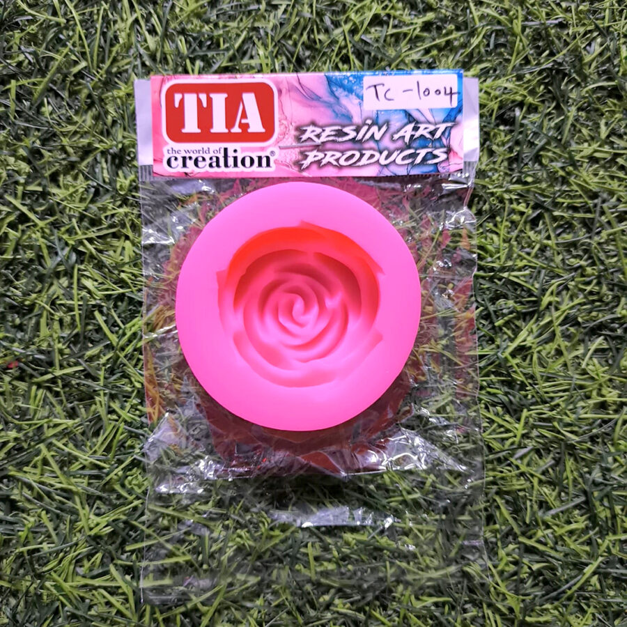 Rose Flower Pink Silicon Mould14-1 (TC1004)