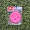 Flower 5 Cavity Pink Mould 6.5x6.5cm (TCBR14-19) - Product Image