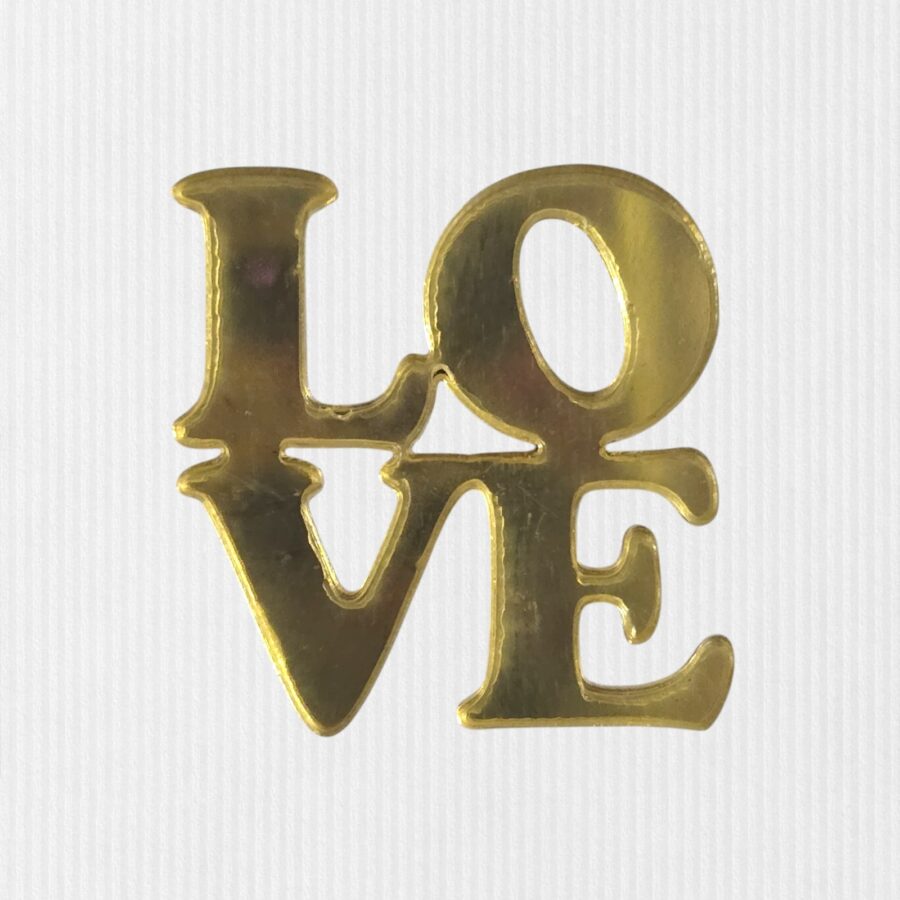 Love Acrylic cutout