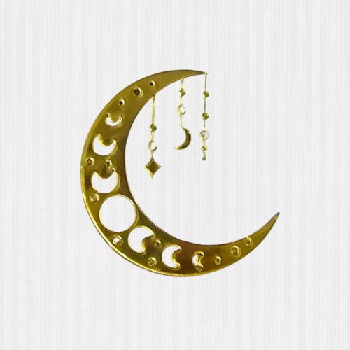 Moon Acrylic cutout Ultimate - Resin art accessory for creative projects