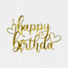 Happy Birthday Acrylic cutout - Product Image