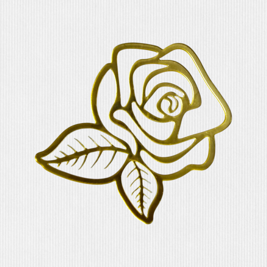 Rose Acrylic cutout