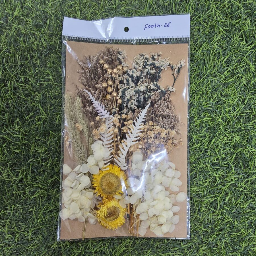 Mix Dry Flower Card Paking (F0074-26)