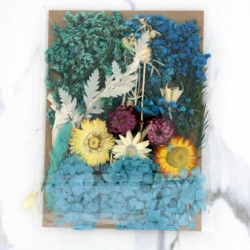 Mix Dry Flower Card Paking Premium for Artistic Resin Creations