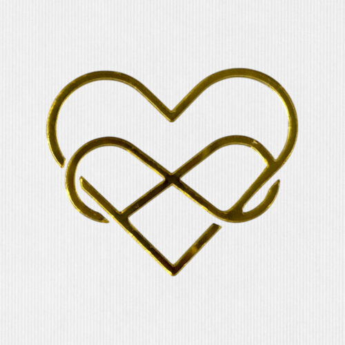 Love Heart Acrylic cutout - Product Image