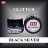Glitter Resin Art Black Silver for creative epoxy projects