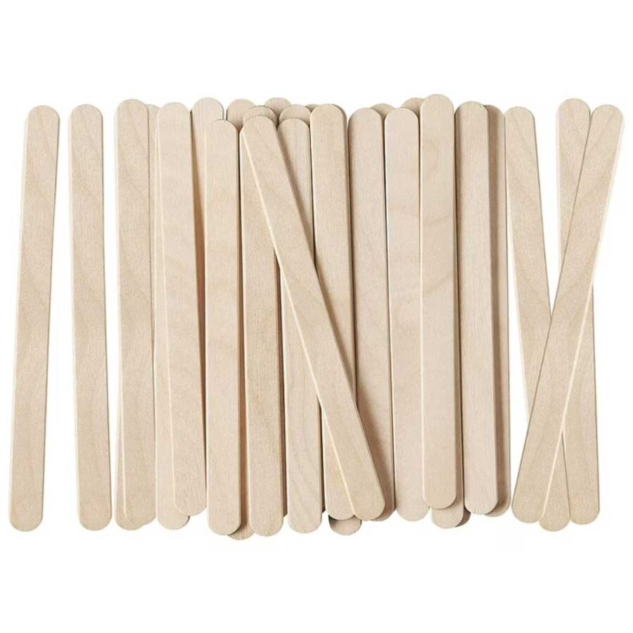 High Quality Resin mixing wood Sticks Pack of 100pc