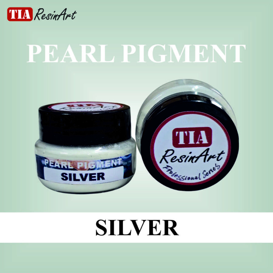 Pearl Pigment for Resin Art (SILVER)