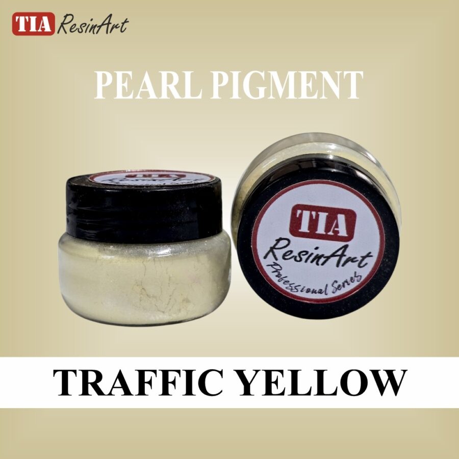 Pearl Pigment for Resin Art (TRAFFIC YELLOW)