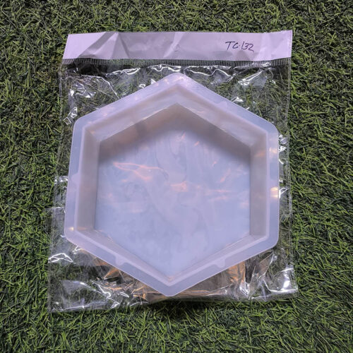 Hexagon Shape 6 Inch Wedding Mould 50mm Depth Silicon Mould (TC132) - Product Image