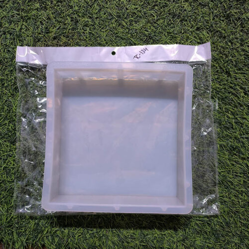 Square Shape Wedding Mould 17cm 50mm Depth Silicon Mould (TC134) - Product Image