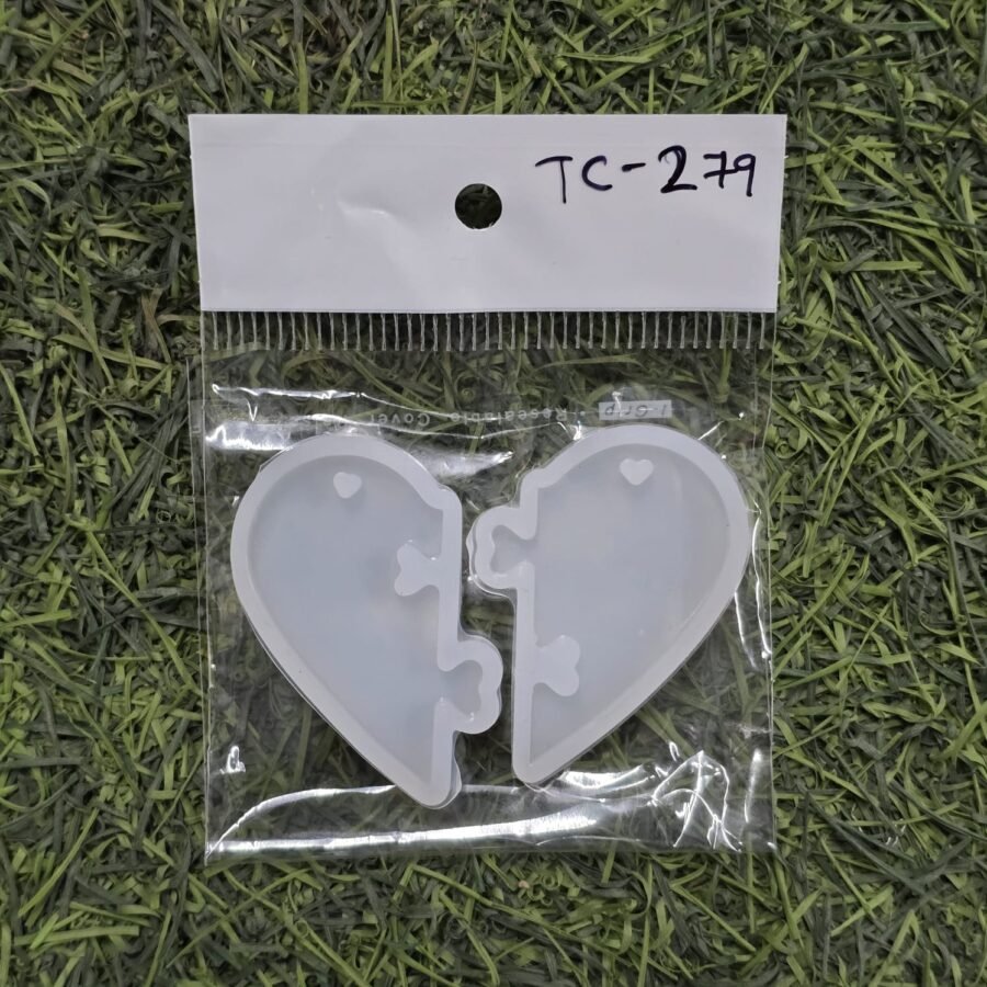 Heart Broken Silicon Mould (TC279)