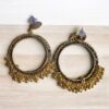 Jhumka Earring Bezels Golden For Resin Art (207) - Product Image