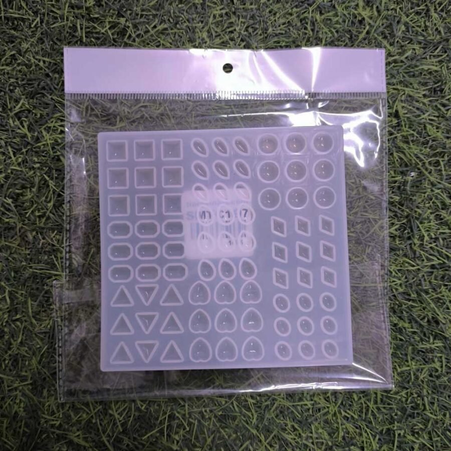 81 Cavity Jewellery 5x5inch Silicone Mould (TC197)