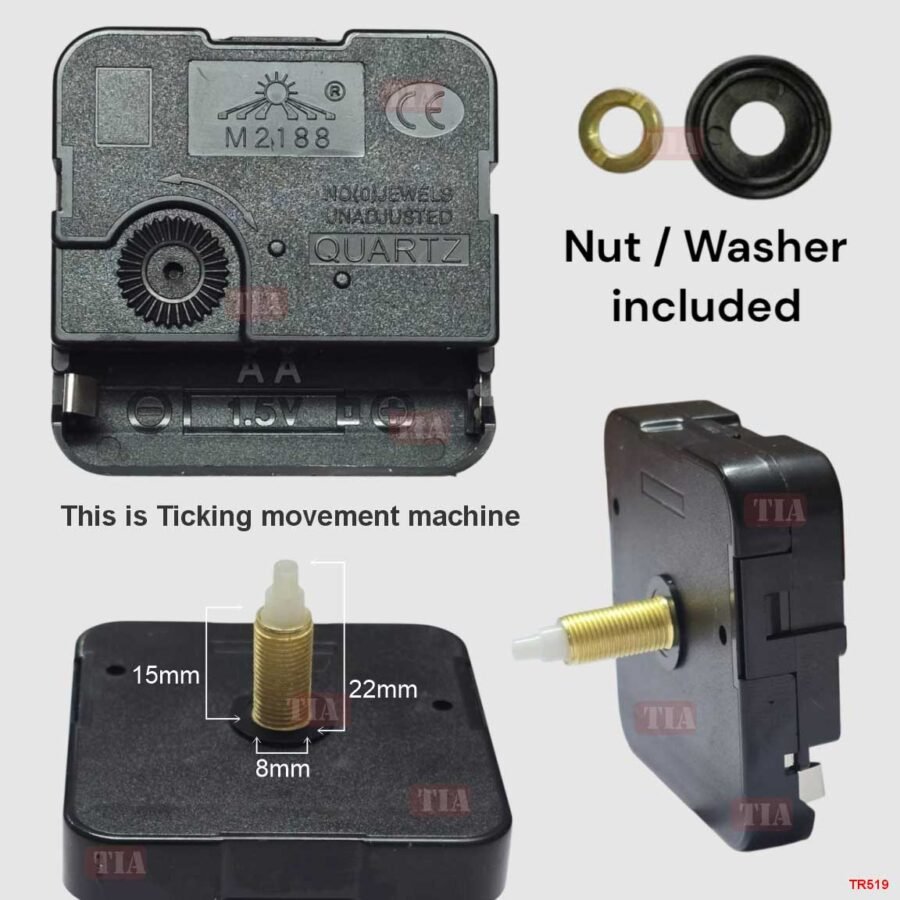 22mm Ticking Clock Machine