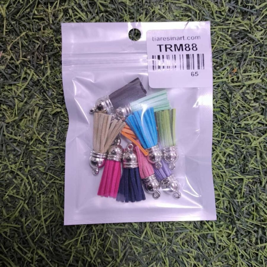 TASSLE Leather Mix Color 10pc