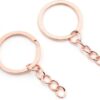 KEY RING ROSE GOLD12PC - Product Image
