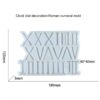 Roman Number For Clock Dial Mould (TR115) - Product Image