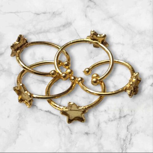 5pc Golden Ring Base set