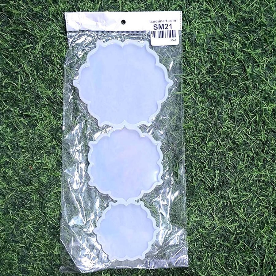 Flower 3 IN ONE 5x5 4X4 3X3In Silicon Mould - Product Image