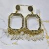 Jhumka Earring Bezels Golden Revolutionary - Ultimate Resin Supplies