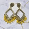 Jhumka Earring Bezels Golden Ultimate - Resin Art Supplies