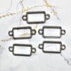 Rectangle Bezels for Resin Art pack
