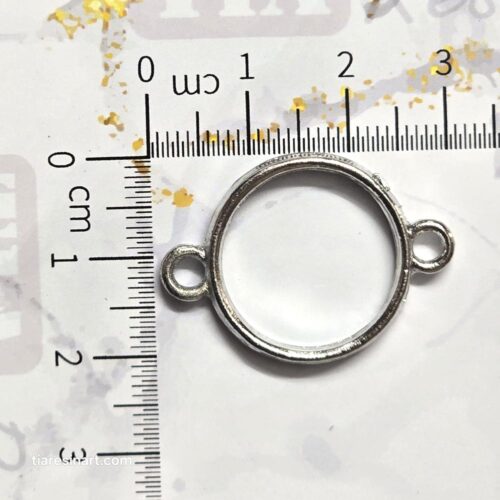 Bezels Round Pendant Earrings for Resin Art