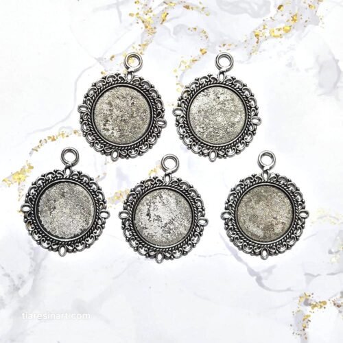 Bezel Antique Pendant Pack for resin jewelry