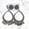 High-quality Silver Jhumka Earring Bezels