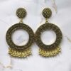 Jhumka Earring Bezels Golden For Resin Art (317) - Product Image