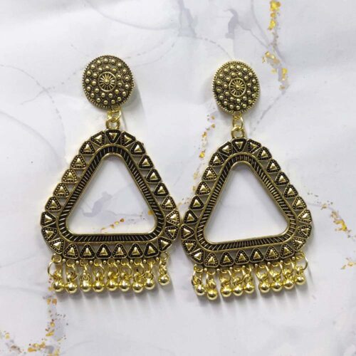 Jhumka Earring Bezels Golden Ultimate - Resin Art Supplies
