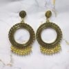 Jhumka Earring Bezels Golden For Resin Art (324) - Product Image