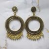 Jhumka Earring Bezels Golden Ultimate Resin Art Supplies