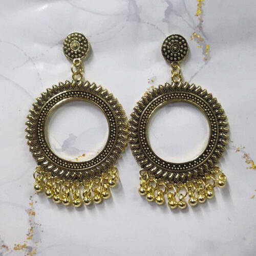 Jhumka Earring Bezels Golden Ultimate Resin Art Supplies